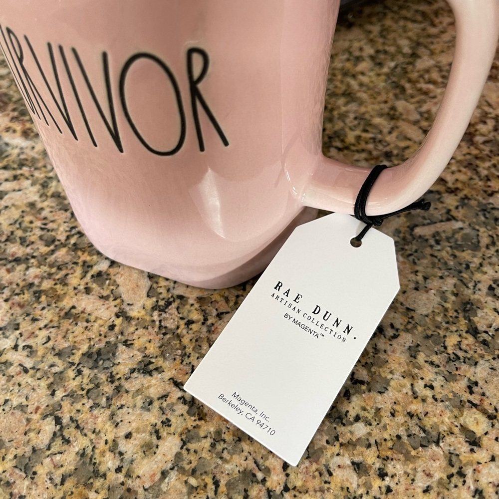 NWT Rae Dunn “Survivor” ceramic mug - Picture 5 of 6